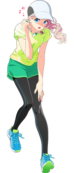 ジョガーな女の子